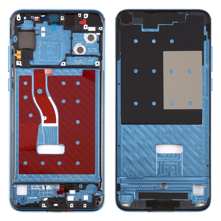 Front Housing LCD Frame Bezel Plate with Side Keys for Huawei Nova 4
