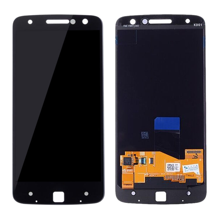 TFT LCD Screen for Motorola Moto Z Droid / Moto Z XT1650-01 XT1650-03 with Digitizer Full Assembly(Black)