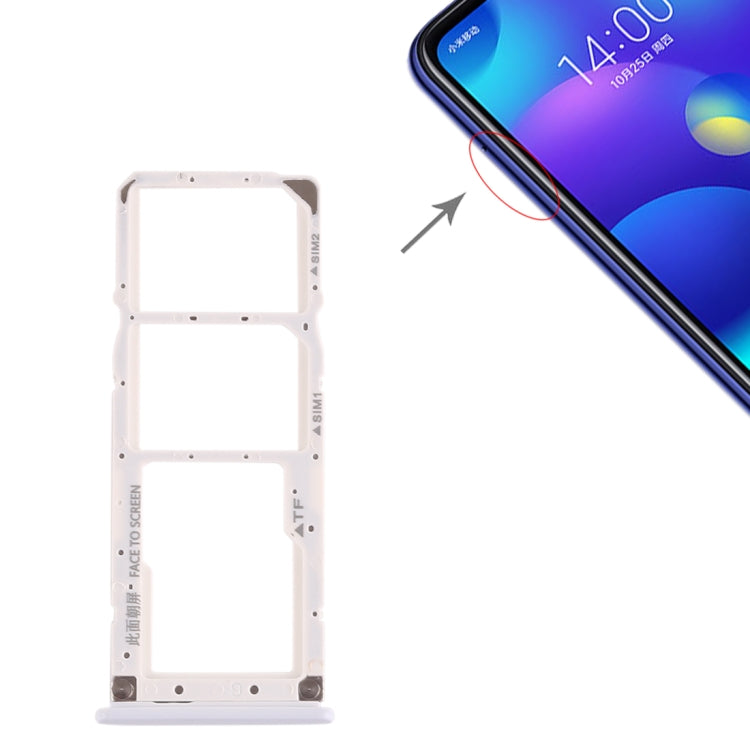 SIM Card Tray + SIM Card Tray + Micro SD Card Tray for Xiaomi Mi Play