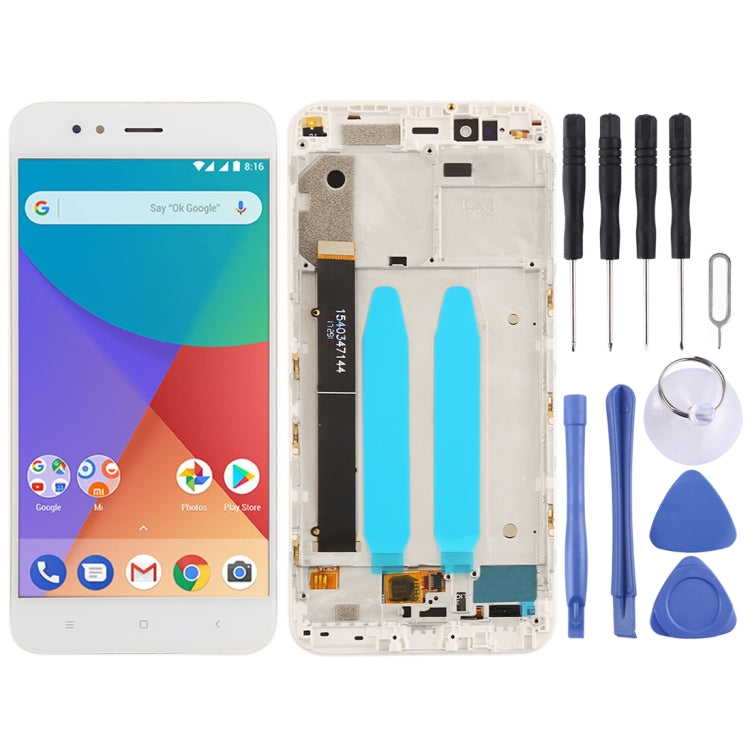 TFT LCD Screen for Xiaomi Mi 5X / A1 Digitizer Full Assembly with Frame
