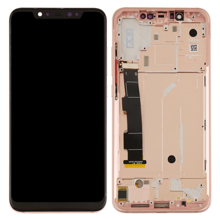 LCD Screen and Digitizer Full Assembly with Frame & Side Keys for Xiaomi Mi 8