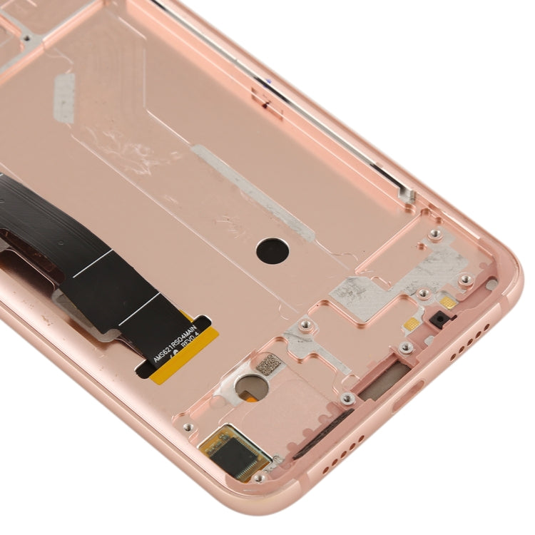 LCD Screen and Digitizer Full Assembly with Frame & Side Keys for Xiaomi Mi 8