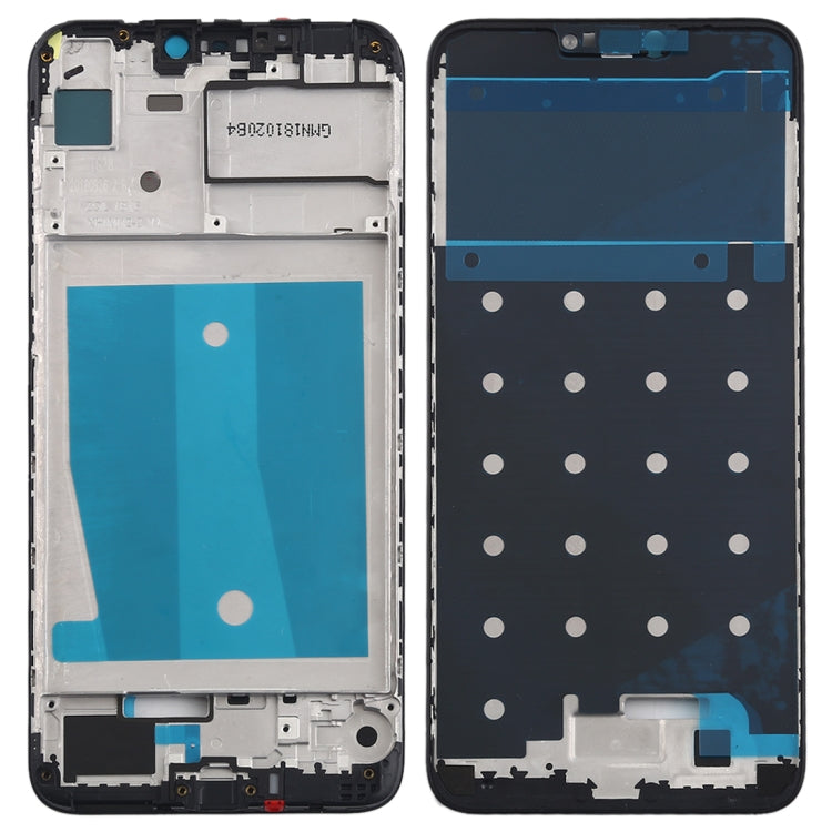 Front Housing LCD Frame Bezel Plate for Huawei Honor 8C(Black)