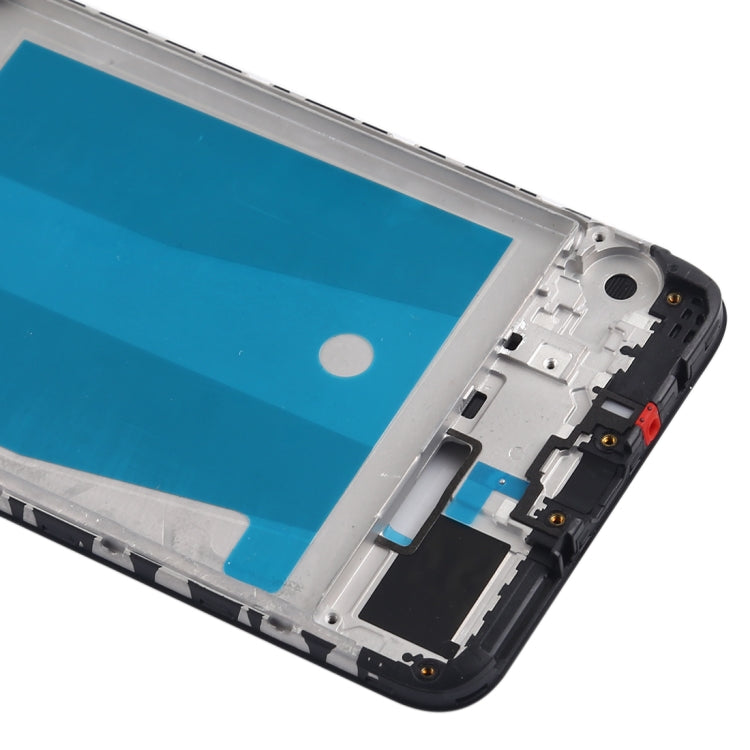 Front Housing LCD Frame Bezel Plate for Huawei Honor 8C(Black)