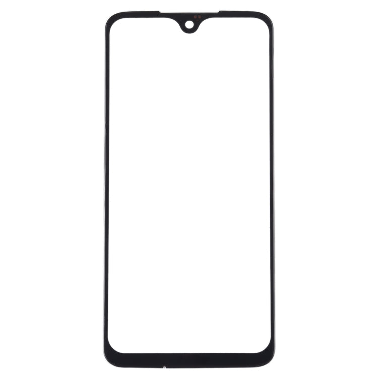 Front Screen Outer Glass Lens for Motorola Moto G7(Black)