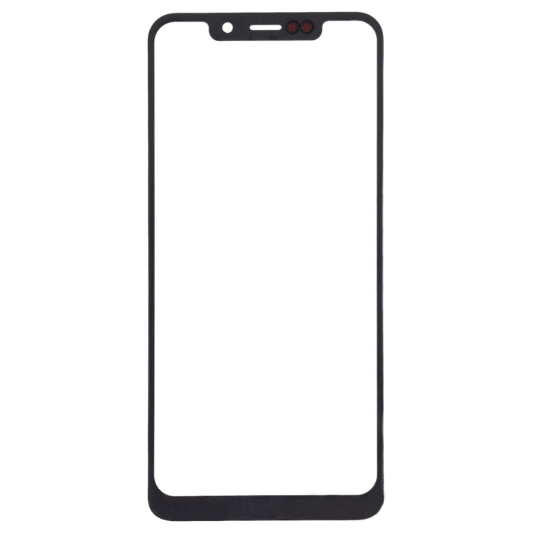 Front Screen Outer Glass Lens for Motorola Moto P30(Black)
