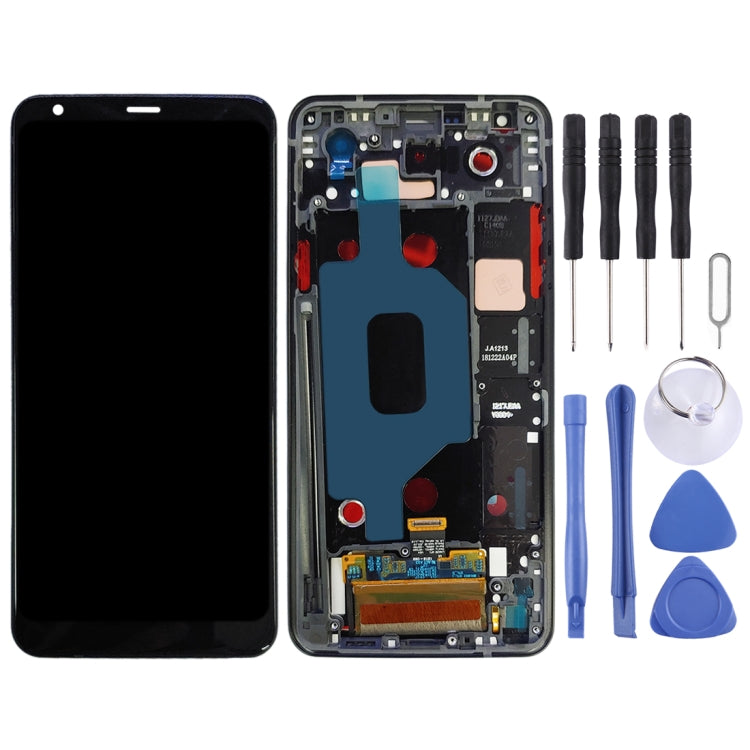 TFT LCD Screen for LG Stylo 4 / Q Stylo 4 / Q710 / Q710MS / Q710CS Digitizer Full Assembly with Frame