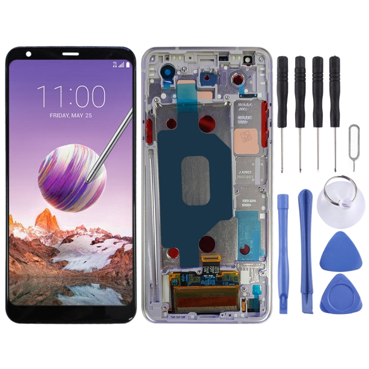 TFT LCD Screen for LG Stylo 4 / Q Stylo 4 / Q710 / Q710MS / Q710CS Digitizer Full Assembly with Frame