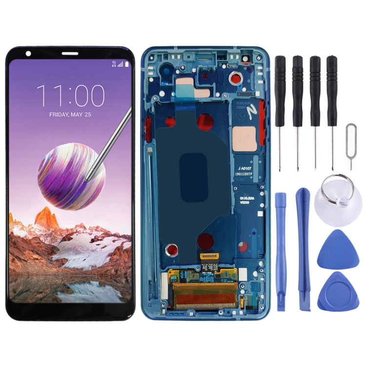 TFT LCD Screen for LG Stylo 4 / Q Stylo 4 / Q710 / Q710MS / Q710CS Digitizer Full Assembly with Frame