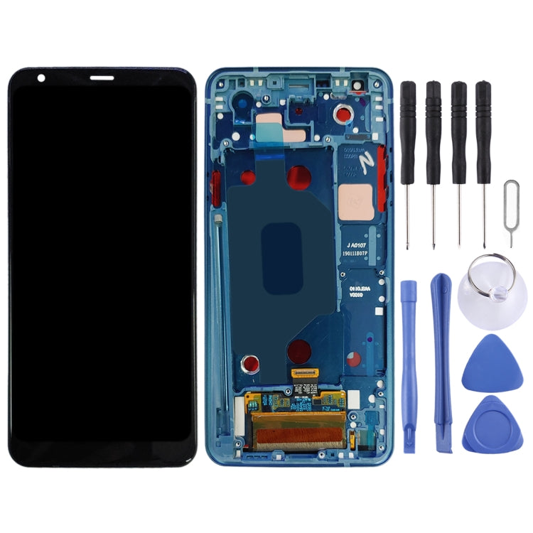 TFT LCD Screen for LG Stylo 4 / Q Stylo 4 / Q710 / Q710MS / Q710CS Digitizer Full Assembly with Frame