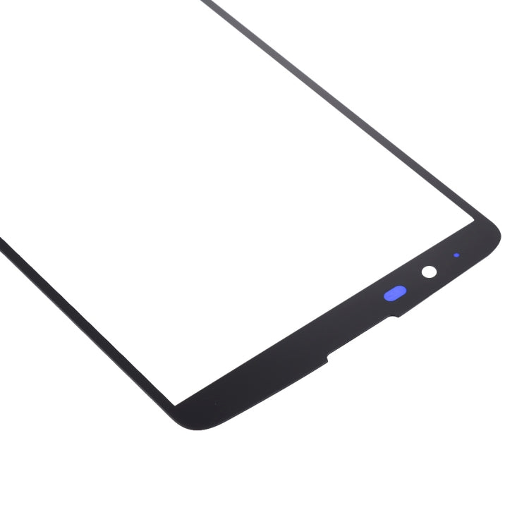 Front Screen Outer Glass Lens for LG Stylo 2 Plus / K550(Black)