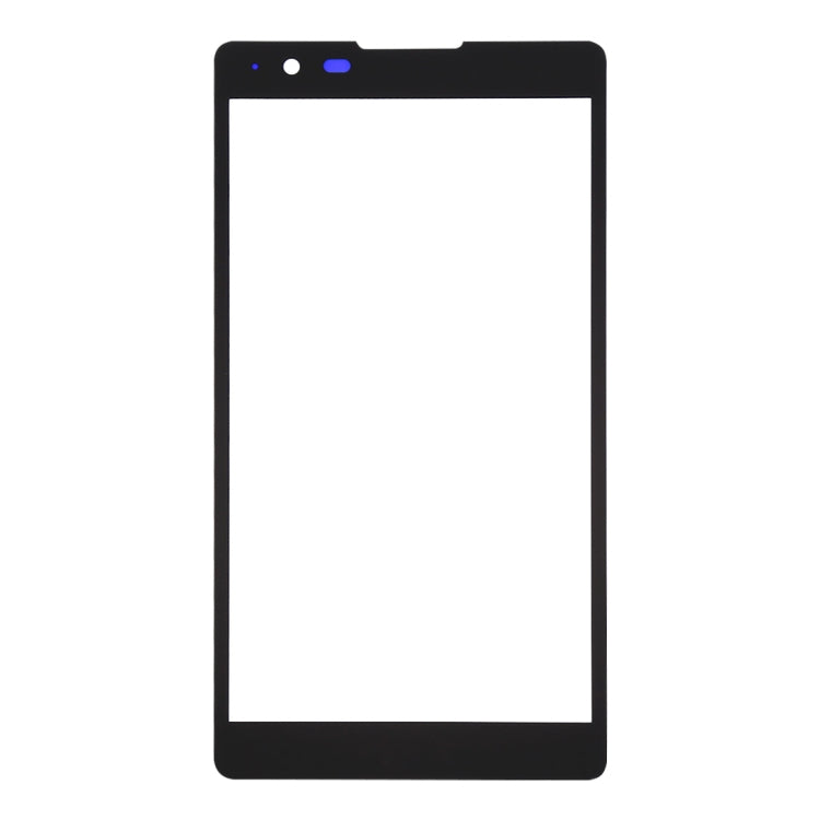 Front Screen Outer Glass Lens for LG X Power / K220 (Black)