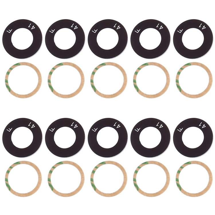 For OPPO Realme 1 10pcs Back Camera Lens & Adhesive