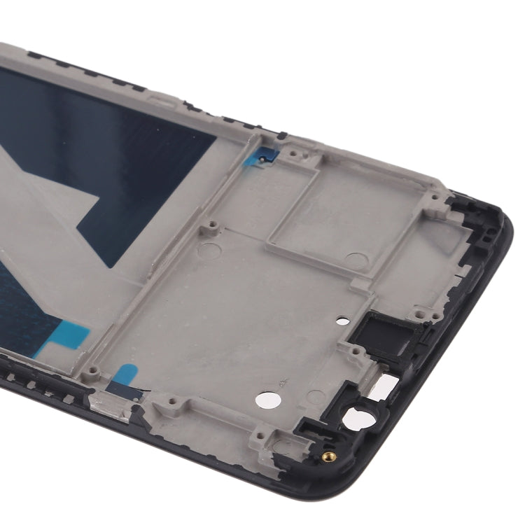 For OnePlus 5T Front Housing LCD Frame Bezel Plate (Black)