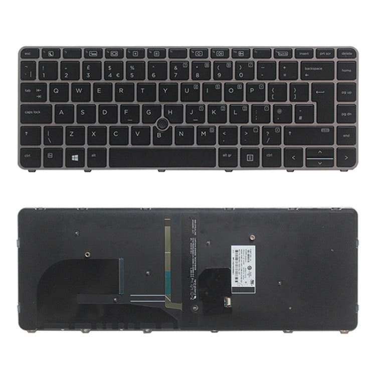 UK Backlight keyboard for HP EliteBook 840 G3 745 G3