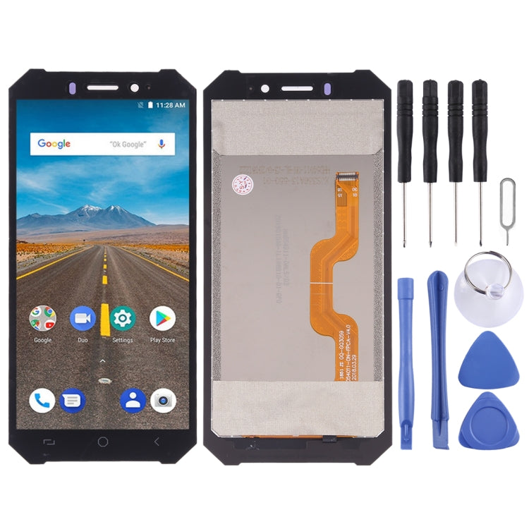 Original LCD Screen for Ulefone Armor X with Digitizer Full Assembly (Black)