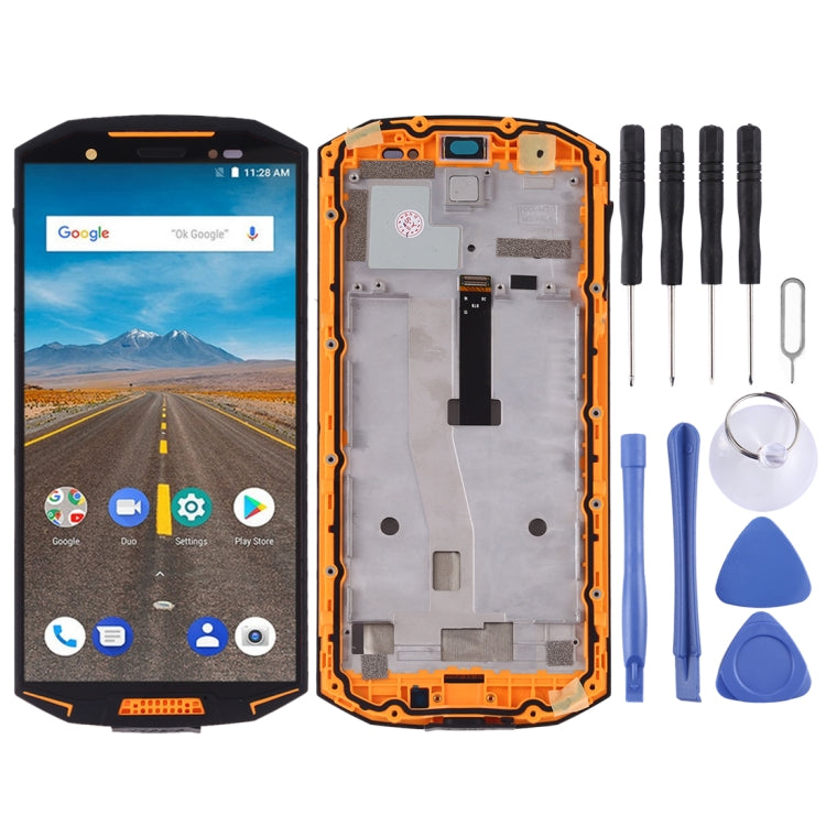 Original LCD Screen for Doogee S70 Digitizer Full Assembly with Frame