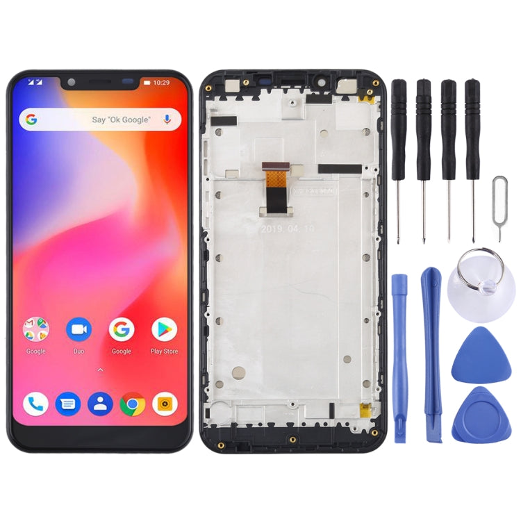 Original LCD Screen for Ulefone S10 Pro with Digitizer Full Assembly (Black)