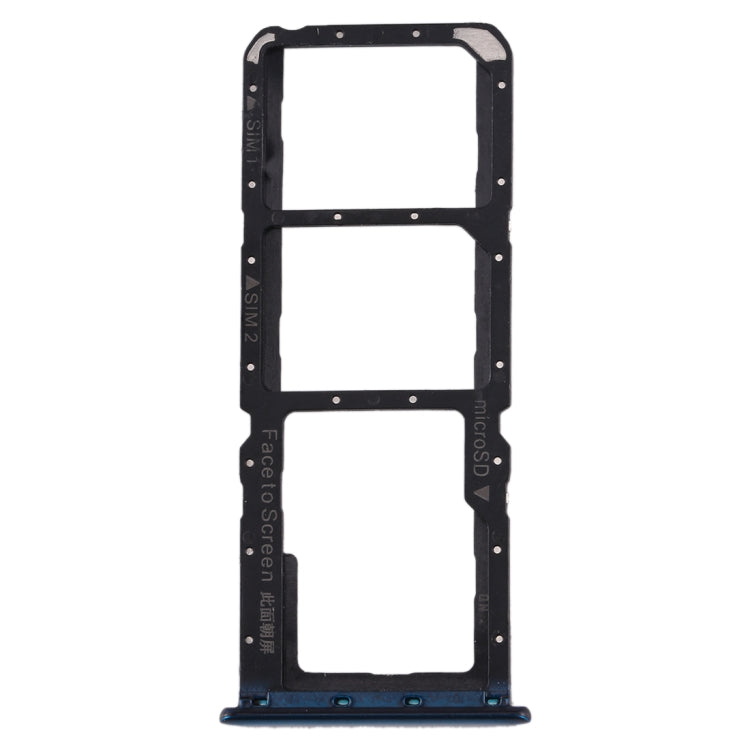 For Realme X2 SIM Card Tray + SIM Card Tray + Micro SD Card Tray