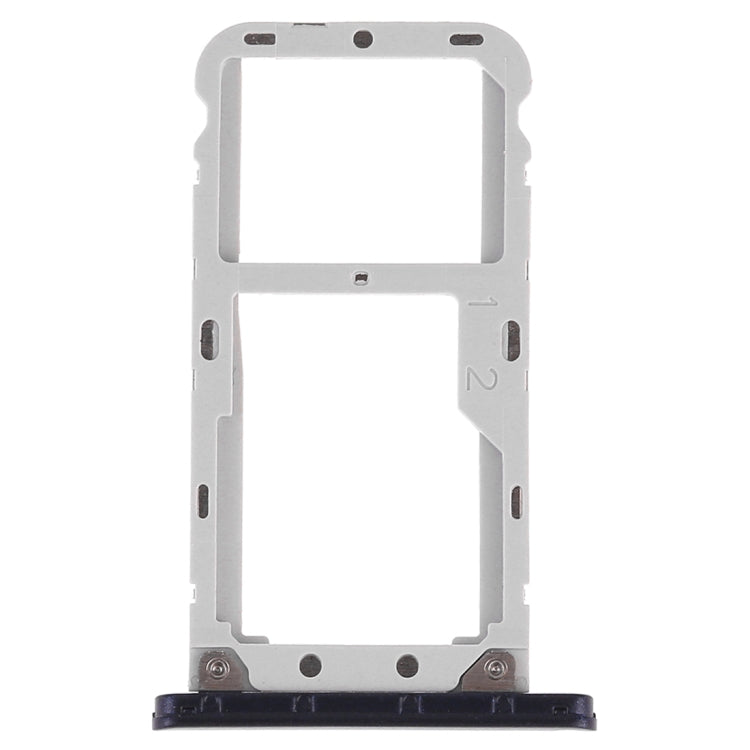 SIM Card Tray + SIM Card Tray / Micro SD Card Tray for Asus Zenfone Live ZB501KL(Black)