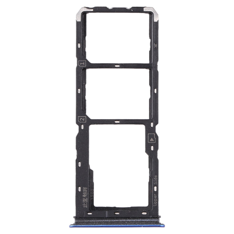 For vivo Y5s SIM Card Tray + SIM Card Tray + Micro SD Card Tray