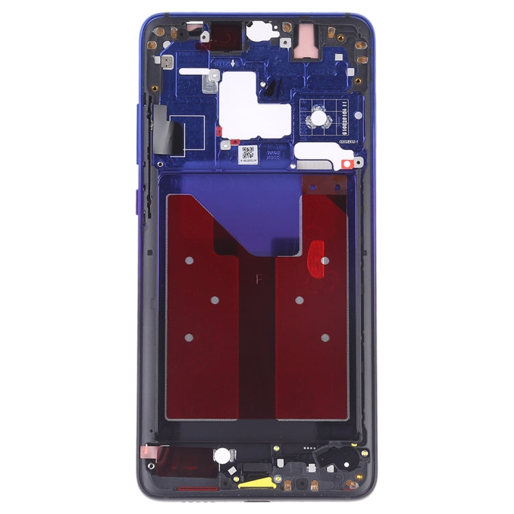 Front Housing LCD Frame Bezel Plate with Side Keys for Huawei Mate 20