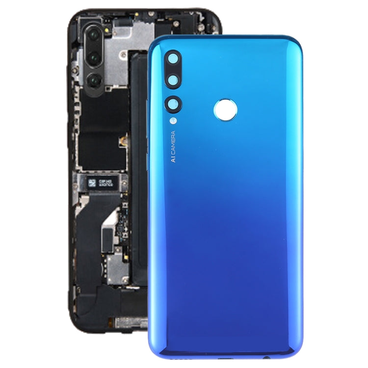 Original Battery Back Cover with Camera Lens for Huawei P Smart+ 2019(Twilight Blue)