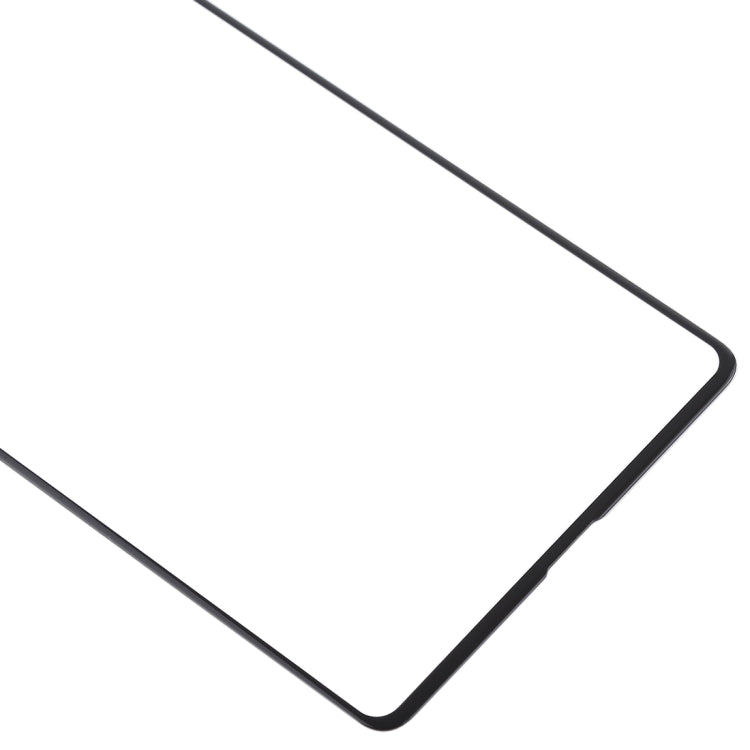 Front Screen Outer Glass Lens for Xiaomi Mi Mix2(Black)