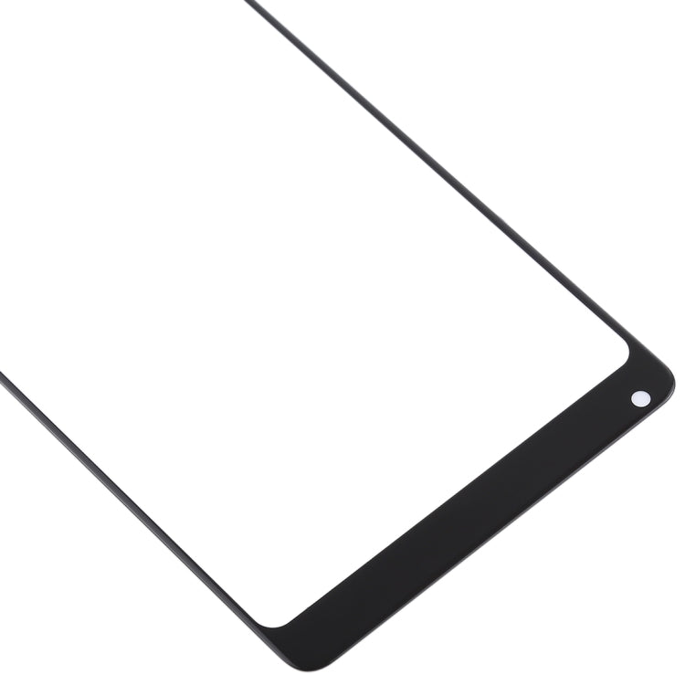 Front Screen Outer Glass Lens for Xiaomi Mi Mix2(Black)