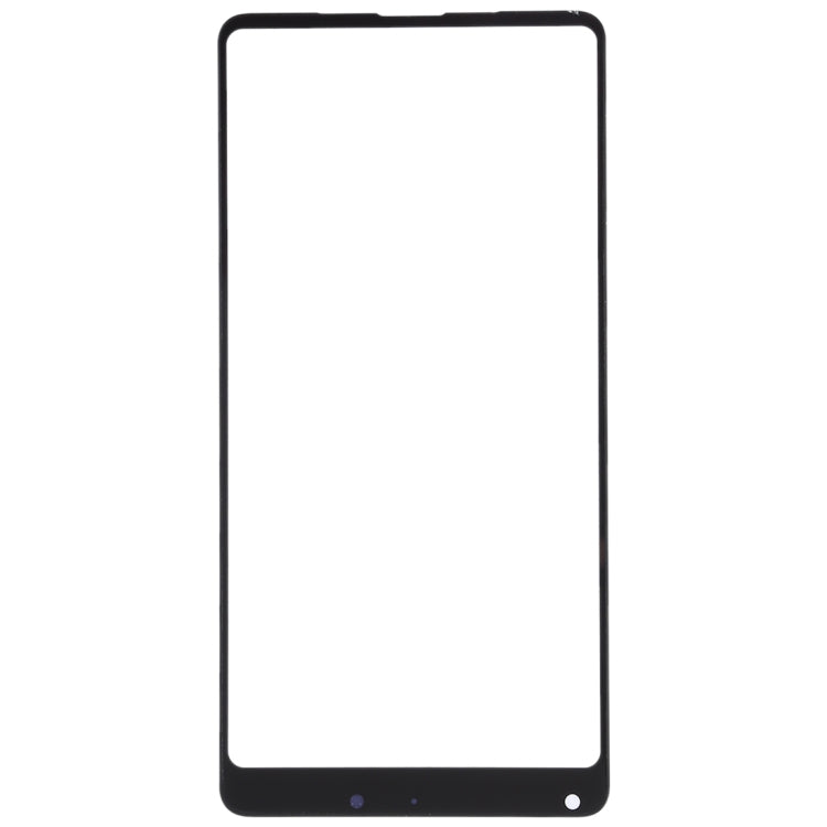 Front Screen Outer Glass Lens for Xiaomi Mi Mix 2S(Black)