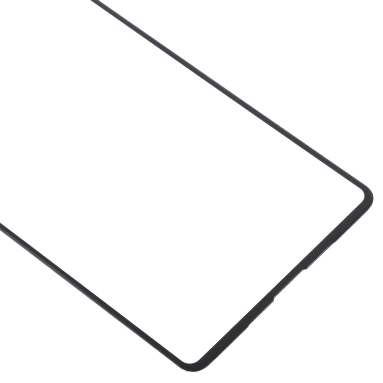 Front Screen Outer Glass Lens for Xiaomi Mi Mix 2S(Black)