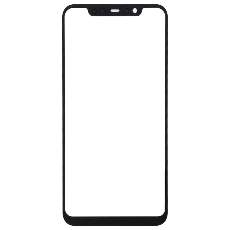Front Screen Outer Glass Lens for Xiaomi Mi 8(Black)