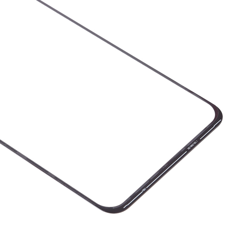 For Vivo X27 Pro Front Screen Outer Glass Lens (Black)