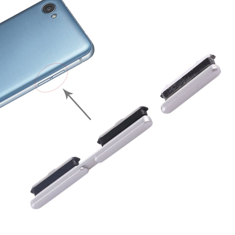 Side Keys  for LG Q6(Silver)
