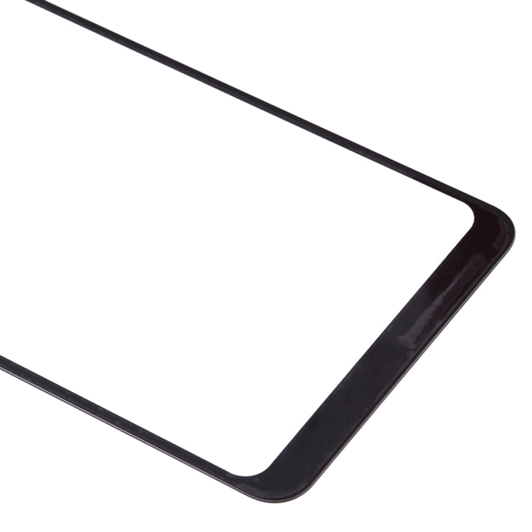 For Meizu V8 Front Screen Outer Glass Lens (Black)