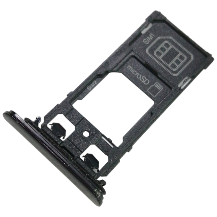 SIM1 Card Tray + SIM2 Card / Micro SD Card Tray for Sony Xperia XZ