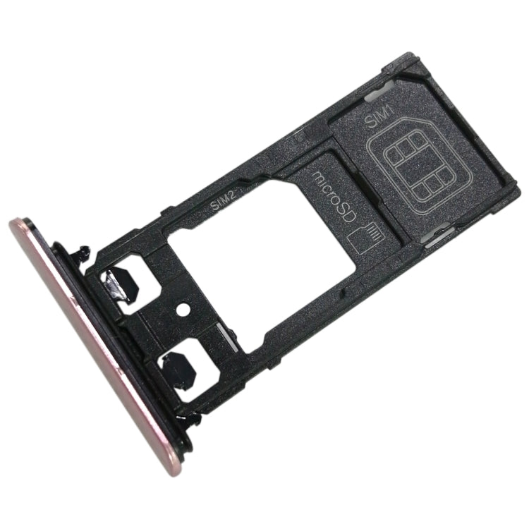 SIM1 Card Tray + SIM2 Card / Micro SD Card Tray for Sony Xperia XZ