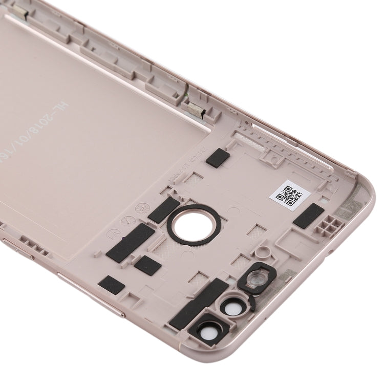 Back Cover with Camera Lens & Side Keys for Asus Zenfone Max Plus (M1) / ZB570TL