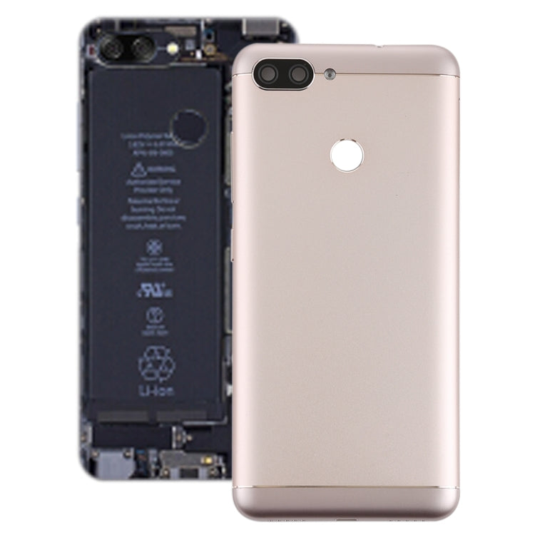Back Cover with Camera Lens & Side Keys for Asus Zenfone Max Plus (M1) / ZB570TL