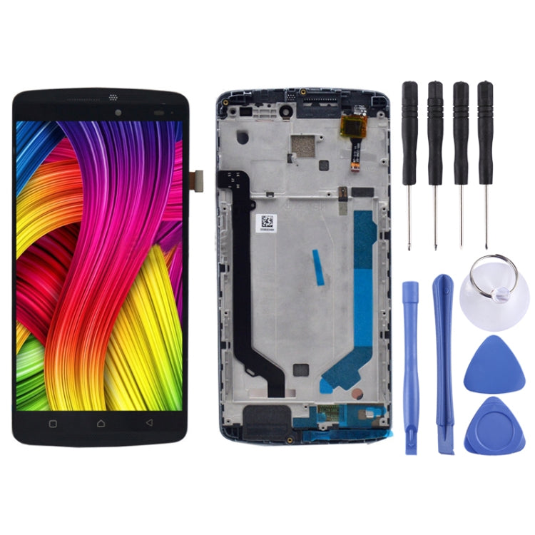 OEM LCD Screen for Lenovo K4 Note /  A7010 Digitizer Full Assembly with Frame