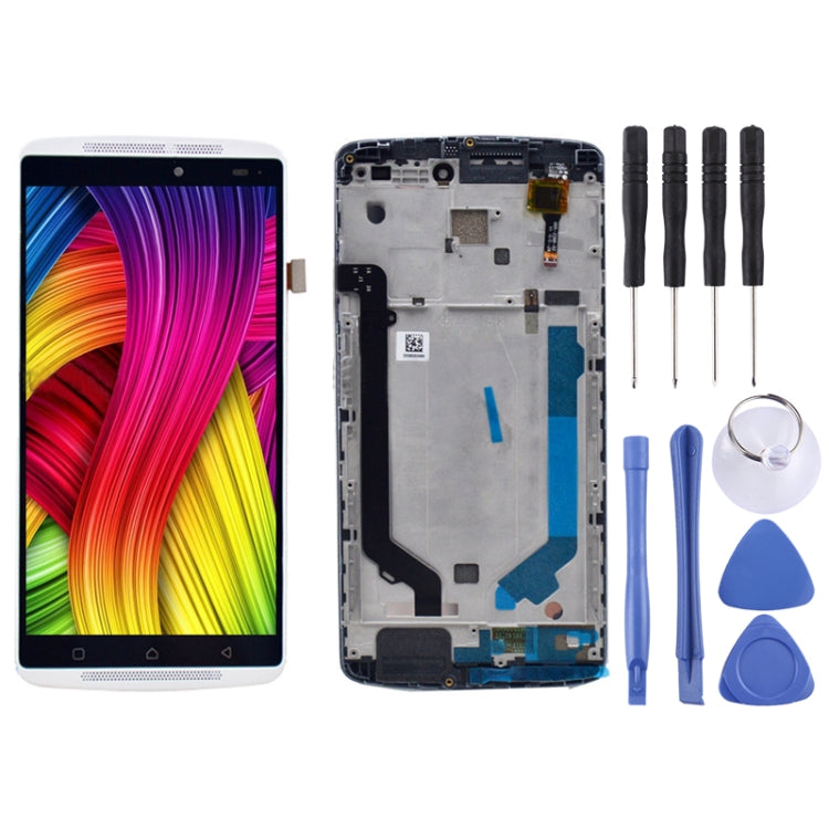 OEM LCD Screen for Lenovo K4 Note /  A7010 Digitizer Full Assembly with Frame