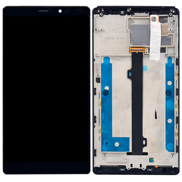 OEM LCD Screen for Lenovo Vibe Z2 Pro / K920 Digitizer Full Assembly with Frame (Black)