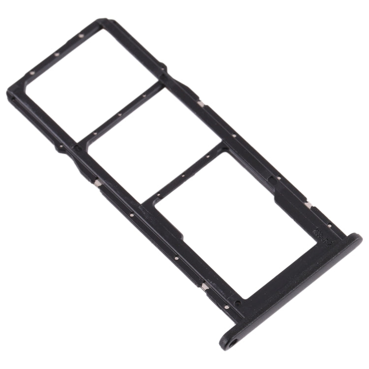 SIM Card Tray + SIM Card Tray + Micro SD Card Tray for Huawei Enjoy 10e / Honor Play 9A(Black)
