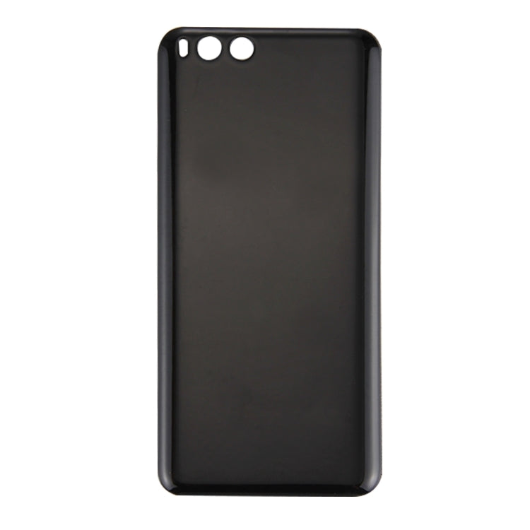 For Xiaomi Mi 6 Frosted Surface Battery Back Cover(Black)
