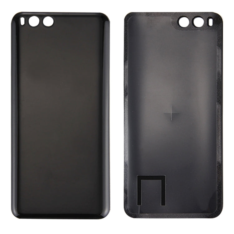 For Xiaomi Mi 6 Frosted Surface Battery Back Cover(Black)