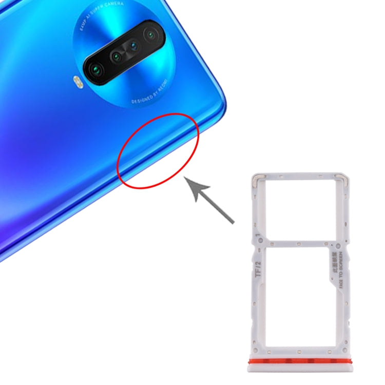 SIM Card Tray + SIM / Micro SD Card Tray for Xiaomi Redmi K30 4G
