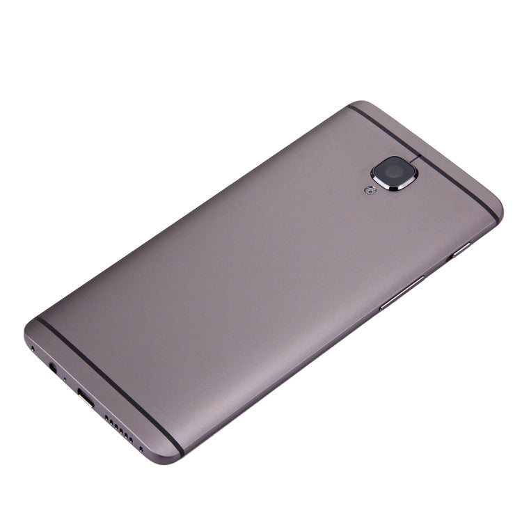 For OnePlus 3 Original Metal Back Cover + SIM Card Tray (Graphite)