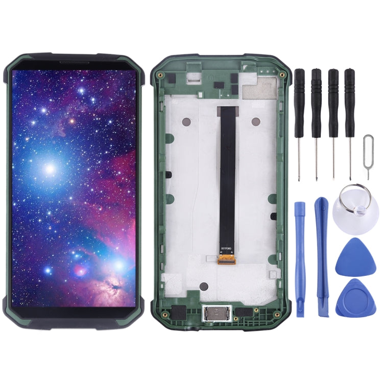 Original LCD Screen for Blackview BV9500 with Digitizer Full Assembly (Green)