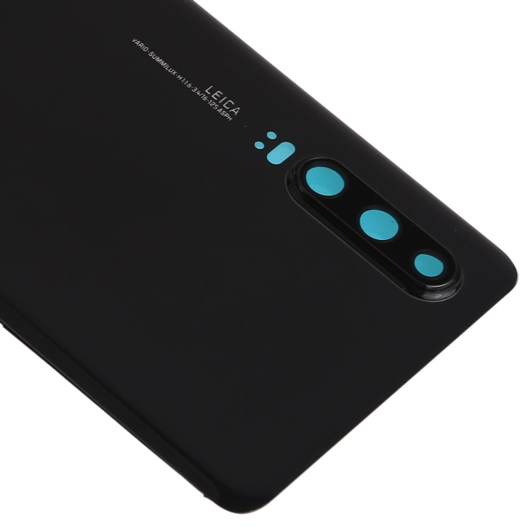 Battery Back Cover with Camera Lens for Huawei P30(Black)