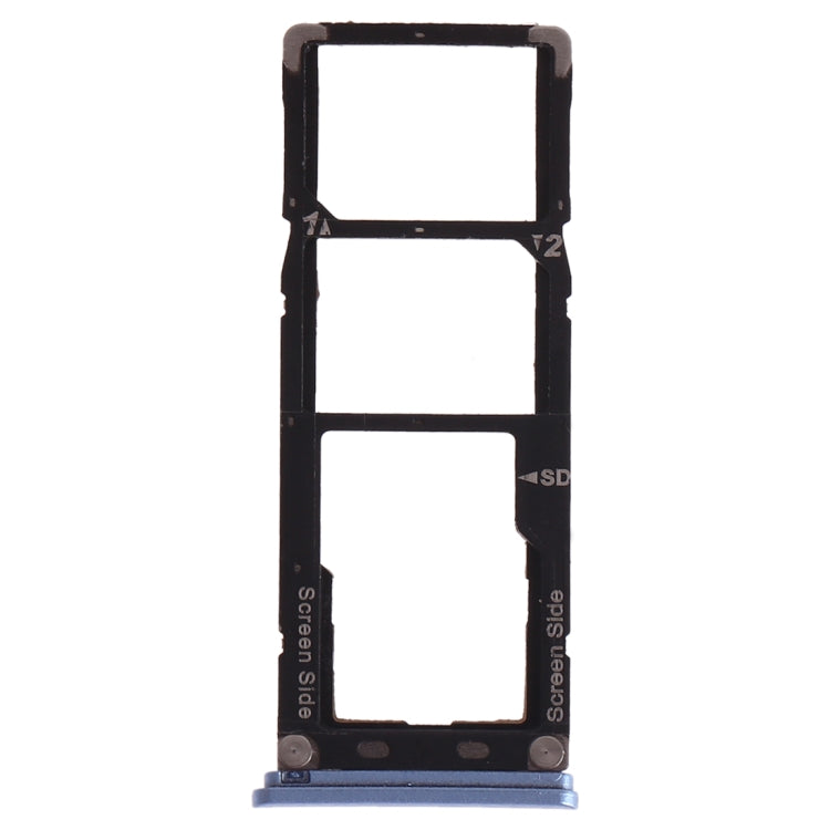 For Tecno Camon X Pro / Ca8 SIM Card Tray + SIM Card Tray + Micro SD Card Tray